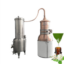 200L 500L lemongrass oil extraction machine steam distillation  herb essential oil distiller